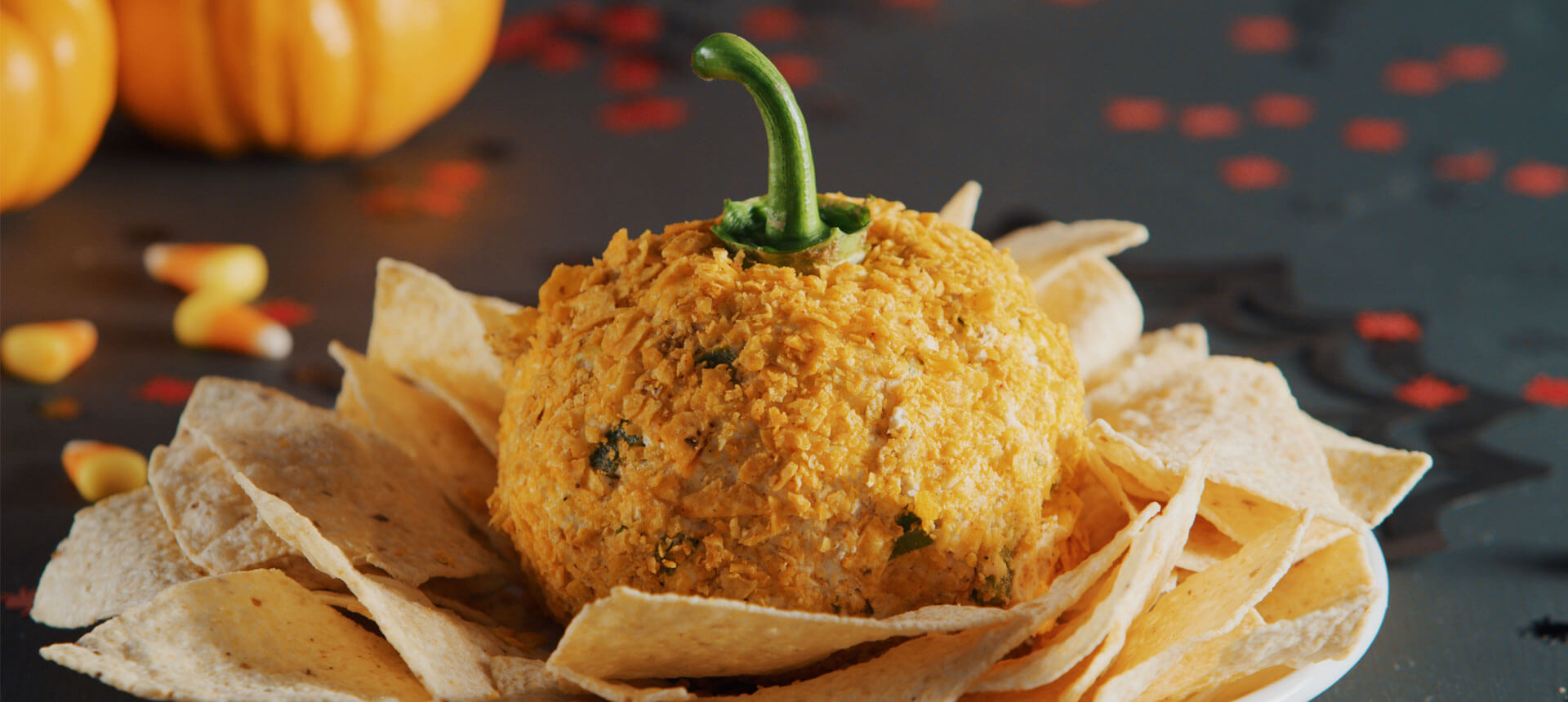 DORITOS® Pumpkin Cheeseball Doritos