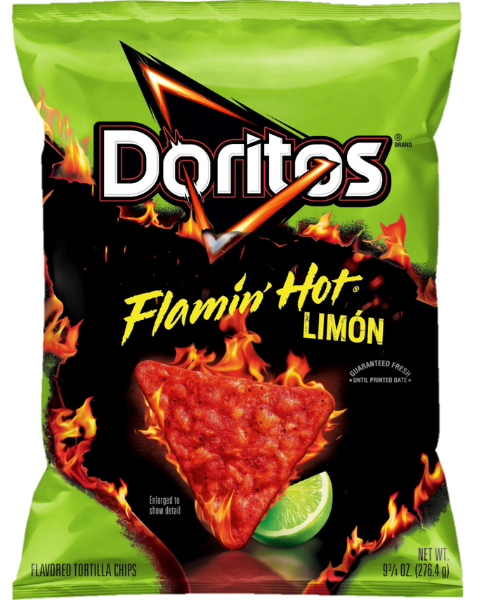 Flamin Hot Cheetos Lime Nutrition Facts Doritos Flamin Hot Limon Flavored Tortilla Chips Doritos