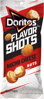 DORITOS® Flavor Shots Nacho Cheese Flavored Coated Peanuts