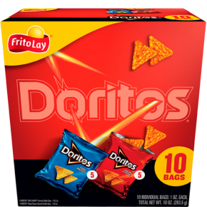 Doritos Xxtra Flamin' Hot Nacho chips and Cheetos Flamin' Hot Spicy Pepper  Puffs, 2021-05-06