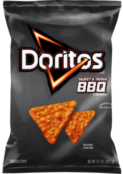 DORITOS® Sweet & Tangy BBQ Flavored Tortilla Chips